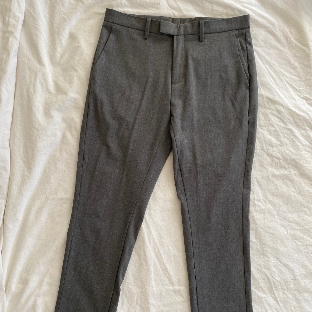 Ministry of Supply Men's Velocity Dress Suit Pant (Light Grey) – 30 Slim